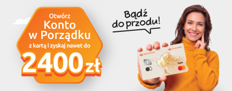 Zgarnij kasę za polecenie konta. Poleć swoim znajomym Konto w Porządku, by za każde otwarte konto otrzymać 100 zł!.